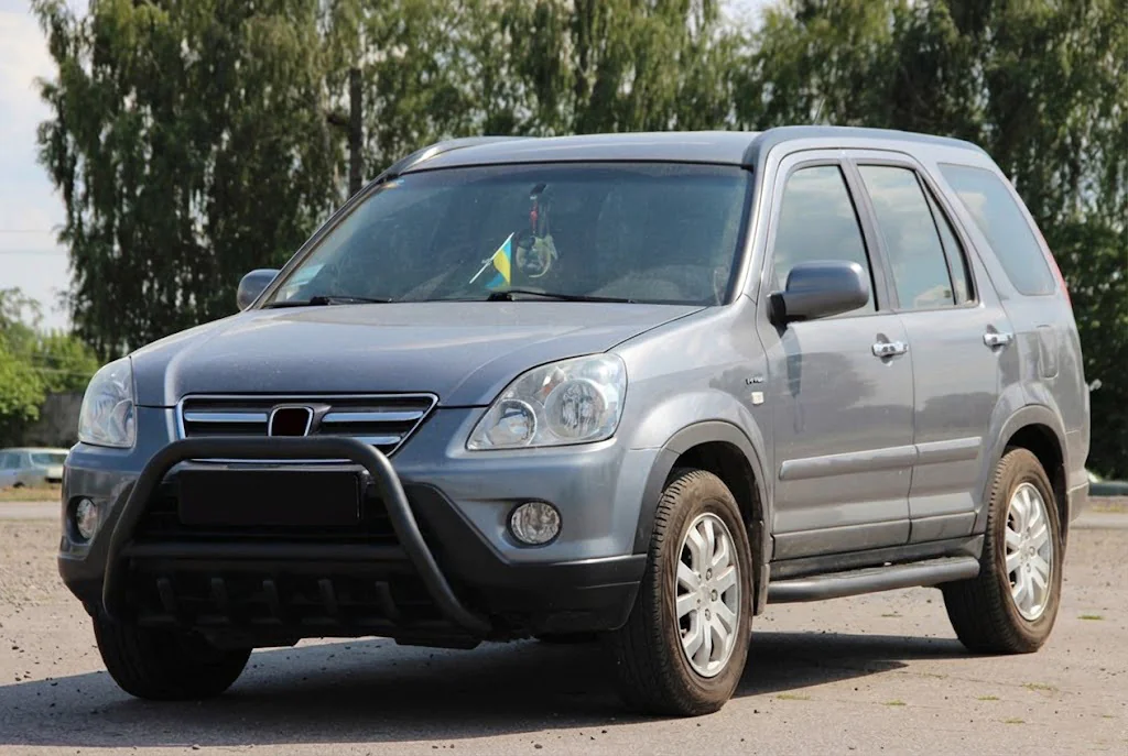 Черен ролбар за HONDA CRV CR-V 2001-2007 - Image 7