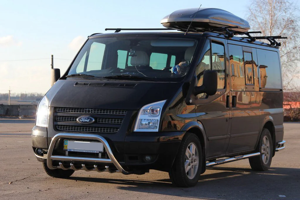 Хромиран ролбар за FORD TRANSIT 1997-2013 - Image 4