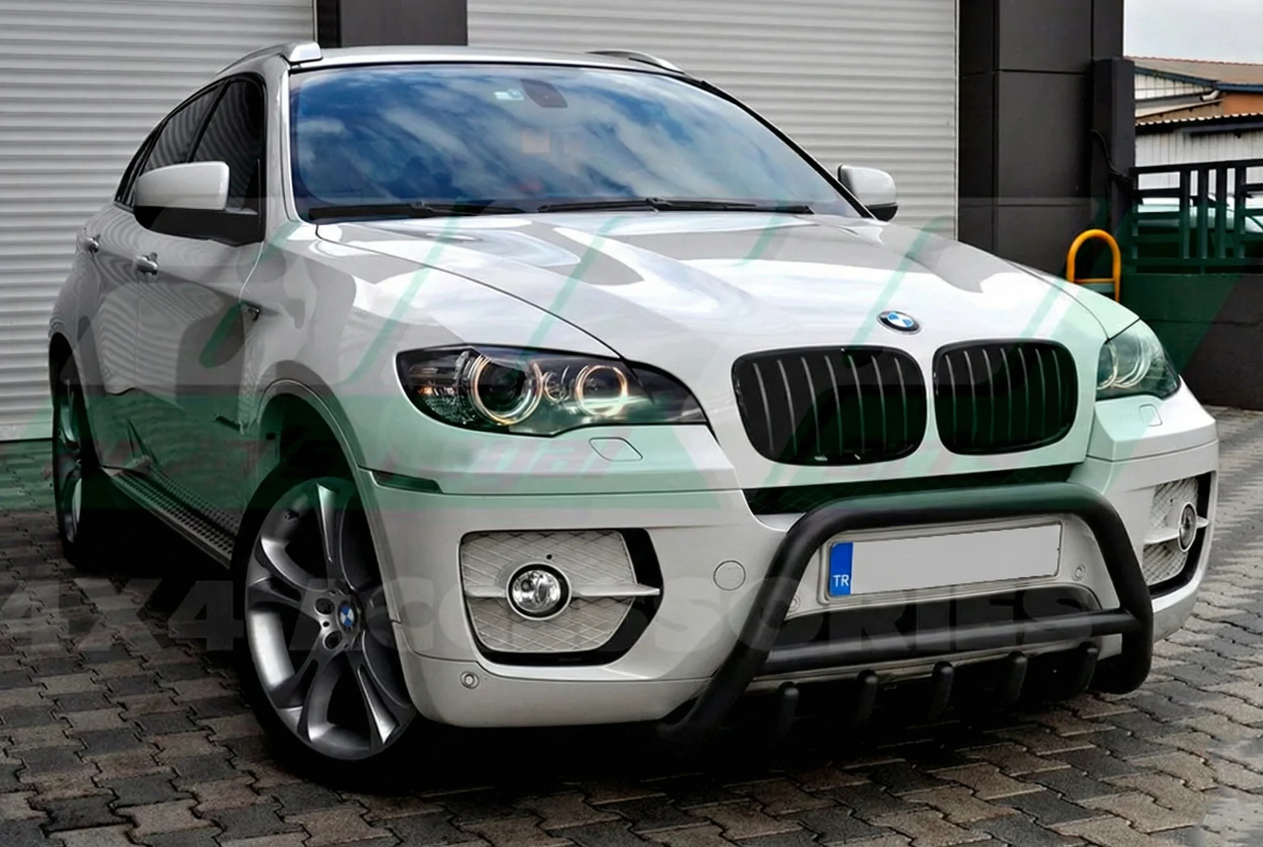 Черен ролбар за BMW X5 E53 E70 E71 E72 2000-2006 - Image 5