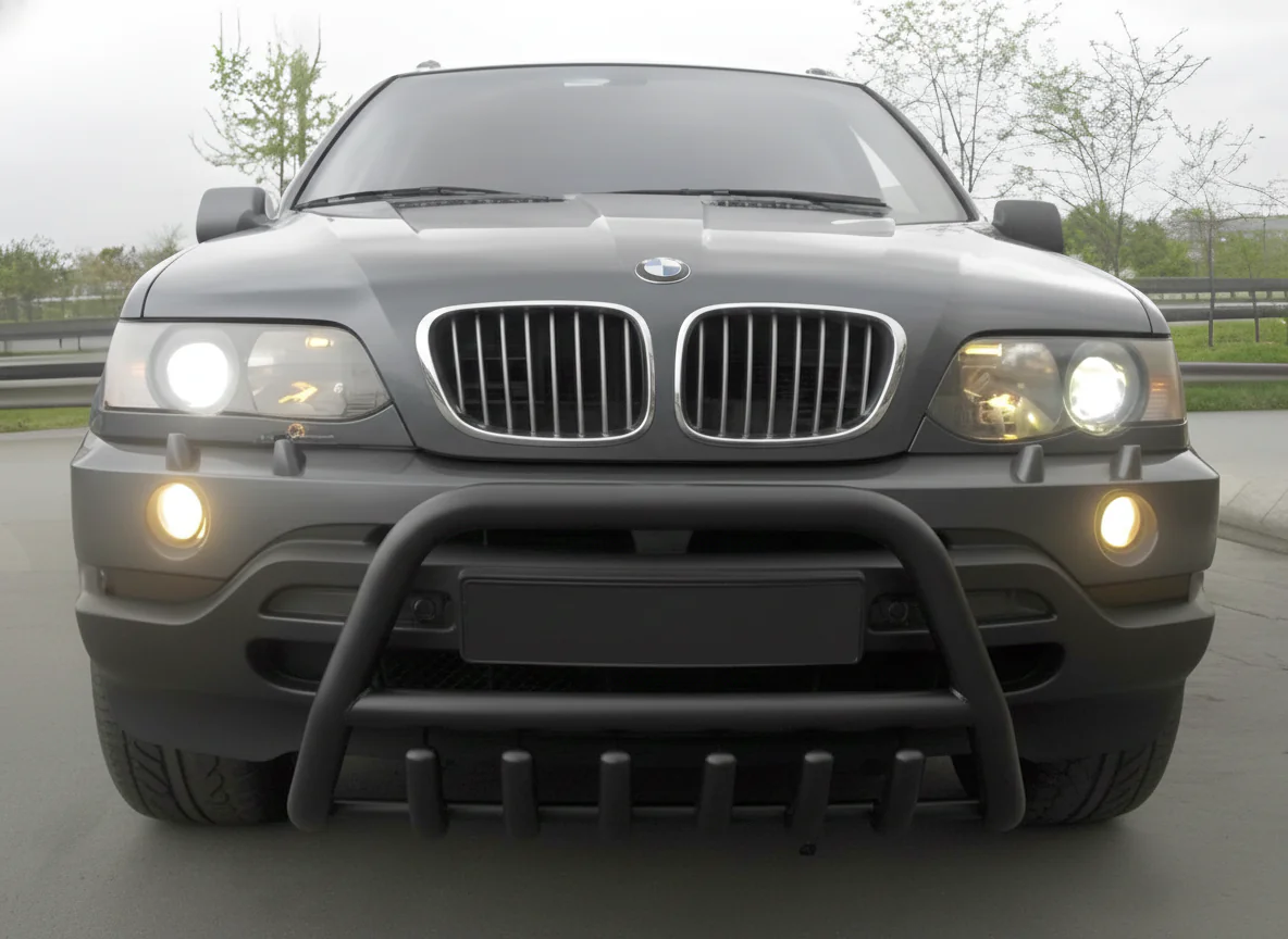 Черен ролбар за BMW X5 E53 E70 E71 E72 2000-2006 - Image 7