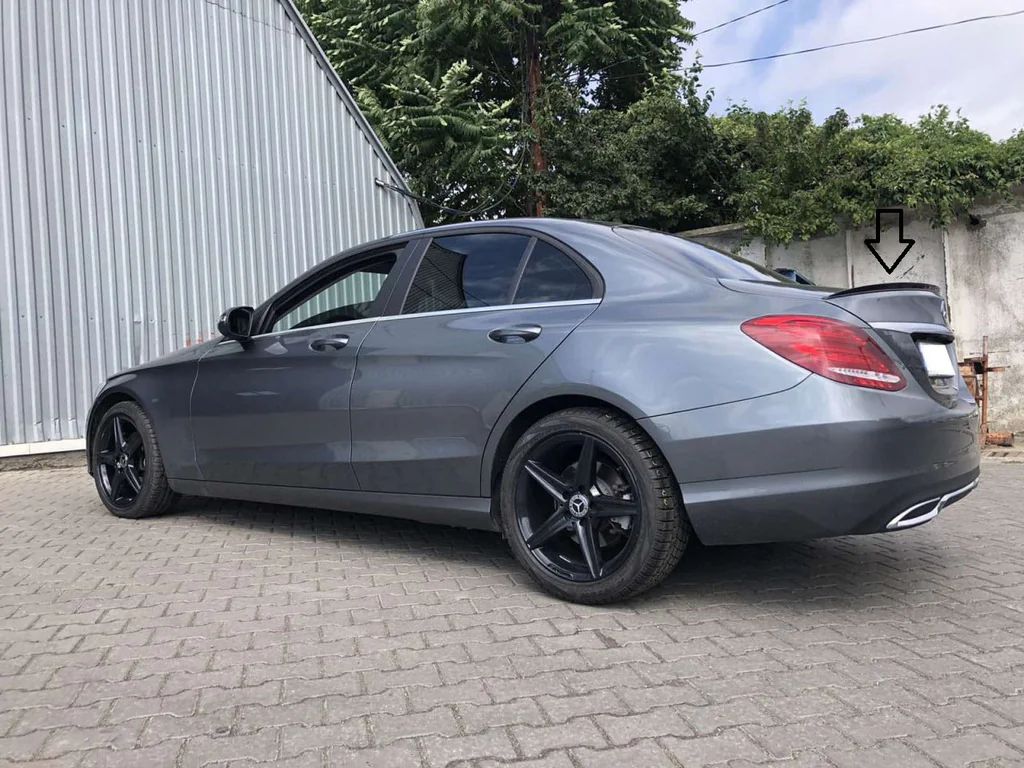 Лип Заден Спойлер за Mercedes C-CLASS W205 2014-2020 СЕДАН SUNPLEX - Image 4